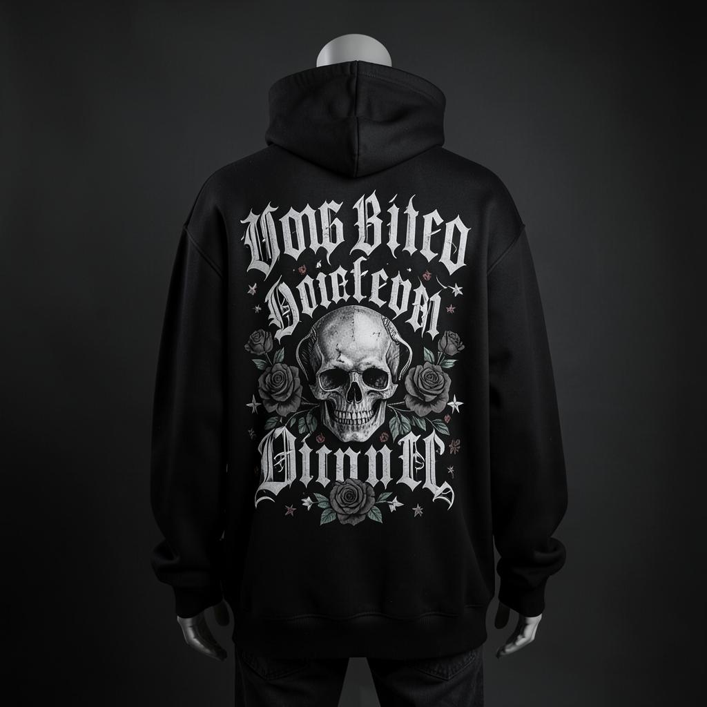 Outsiders Heavyweight Hoodie back print