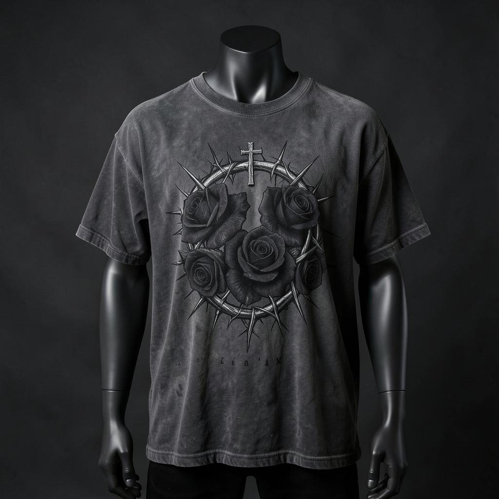 Thorns Drop Shoulder Tee front